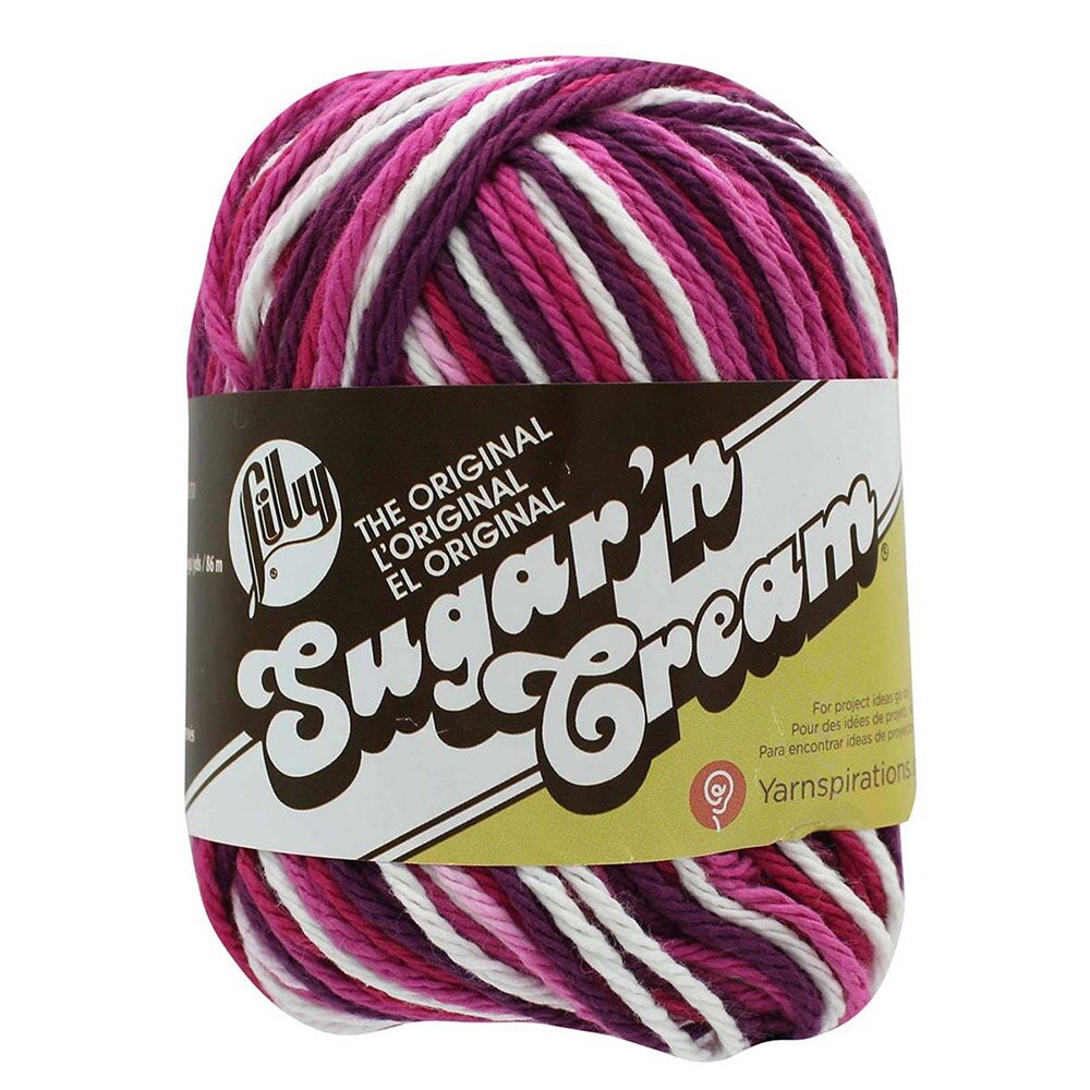 Spinrite, Sugar'n Cream, 100% Cotton, 4 ply, Yarn, Love